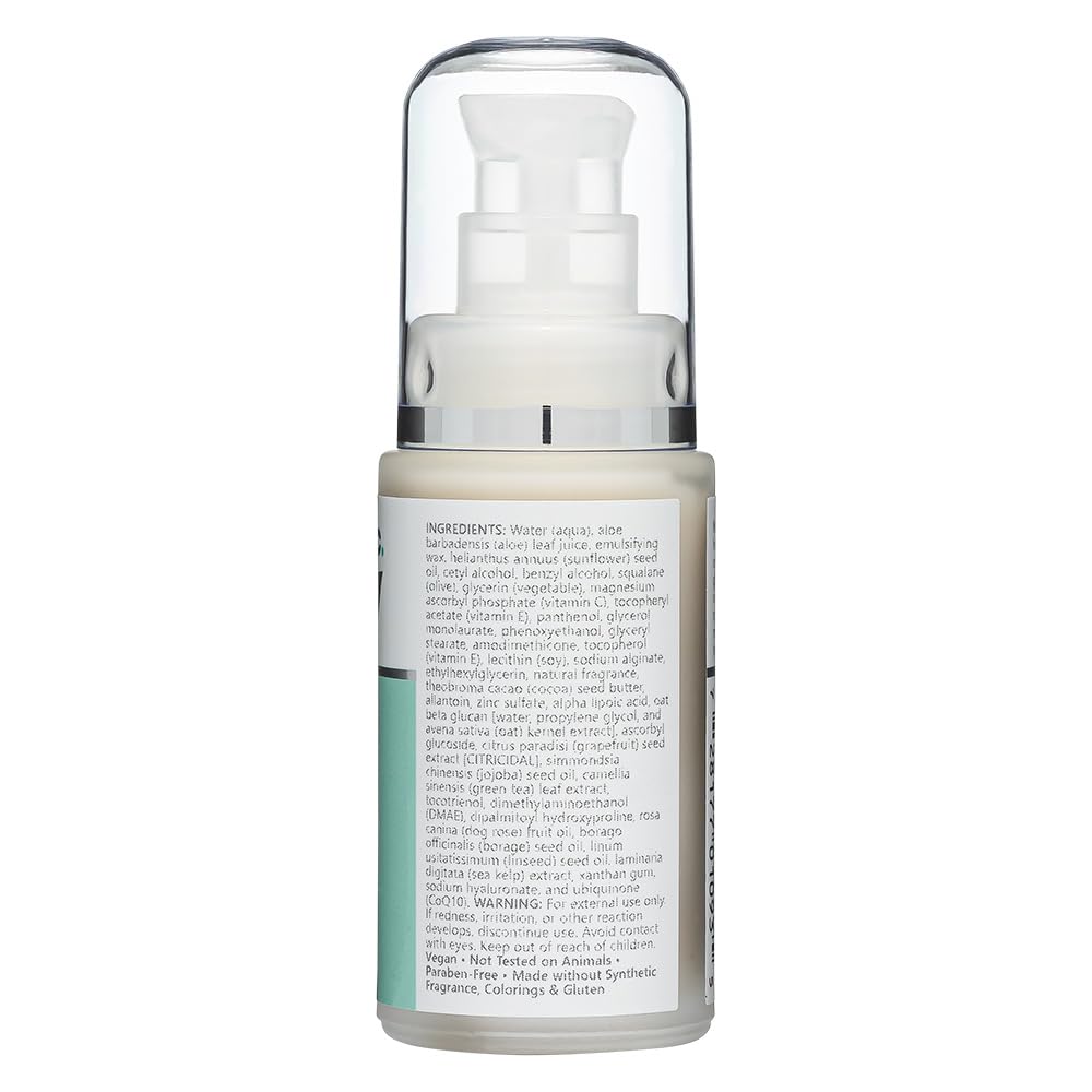 NutriBiotic Skin Serum, 1 Fl Oz | with Nutrients Oat Beta Glucan, Alpha Lipoic Acid, Vitamin C Ester, Tocotrienols & DMAE | Supe