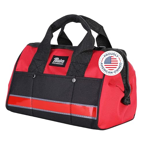 Thrive Car Emergency Kit & Roadside Emergency Car Kit - 104-Piece Set, Red Canvas Bag, Universal Fit - Jumper Cables, Esca...