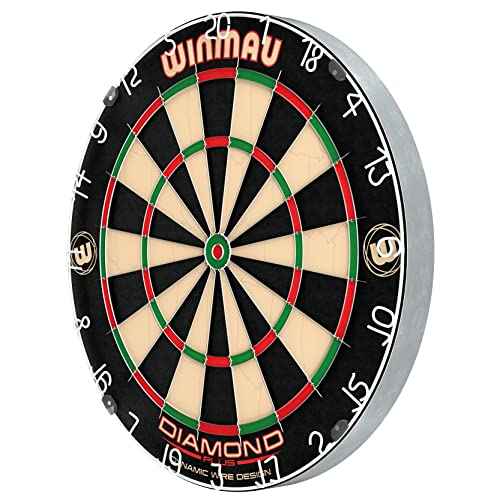 Winmau Diamond Plus Dart Board - Surround Set | Cabinet Set | Dartboard - Professional Darts Accessories - Variety of Options