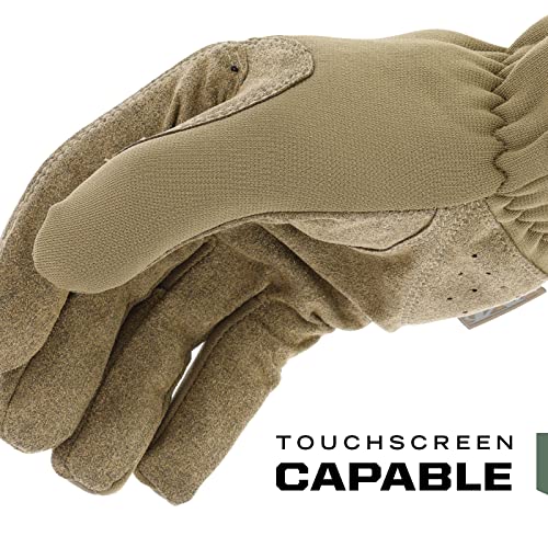 Mechanix Wear: FastFit Tactical Gloves with Elastic Cuff for Secure Fit, Work Gloves with Flexible Grip for Multi-Purpose ...