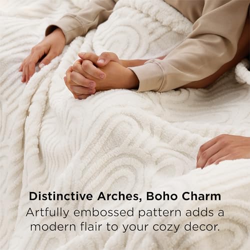Bedsure GentleSoft Throw Blanket for Couch - Soft Cozy Cute Blankets for Women, Fuzzy Fleece Throw Gifts for Women Mom Tee...