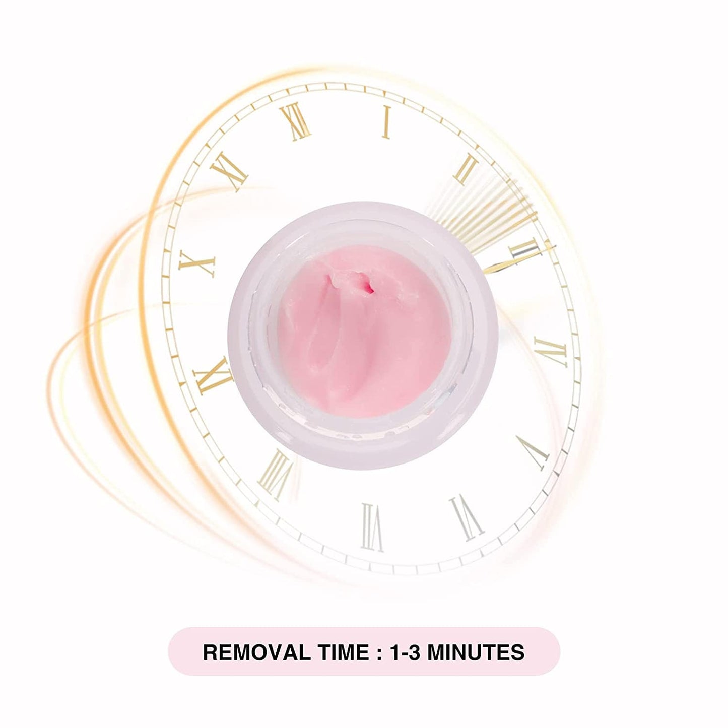 LASHVIEW Eyelash Extension Remover Cream, Light Lily Flavor Cream,Eyelash Adhesive Remover, Professional Eyelash Extensions Remover for Salon,10g