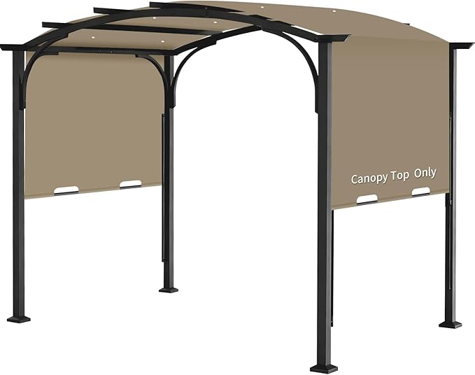 Pergola Canopy Replacement Cover for Lowe's Allen + Roth 10x10 Ft Freestanding Pergola, 200" x 103" Shade Cover, Compatibl...