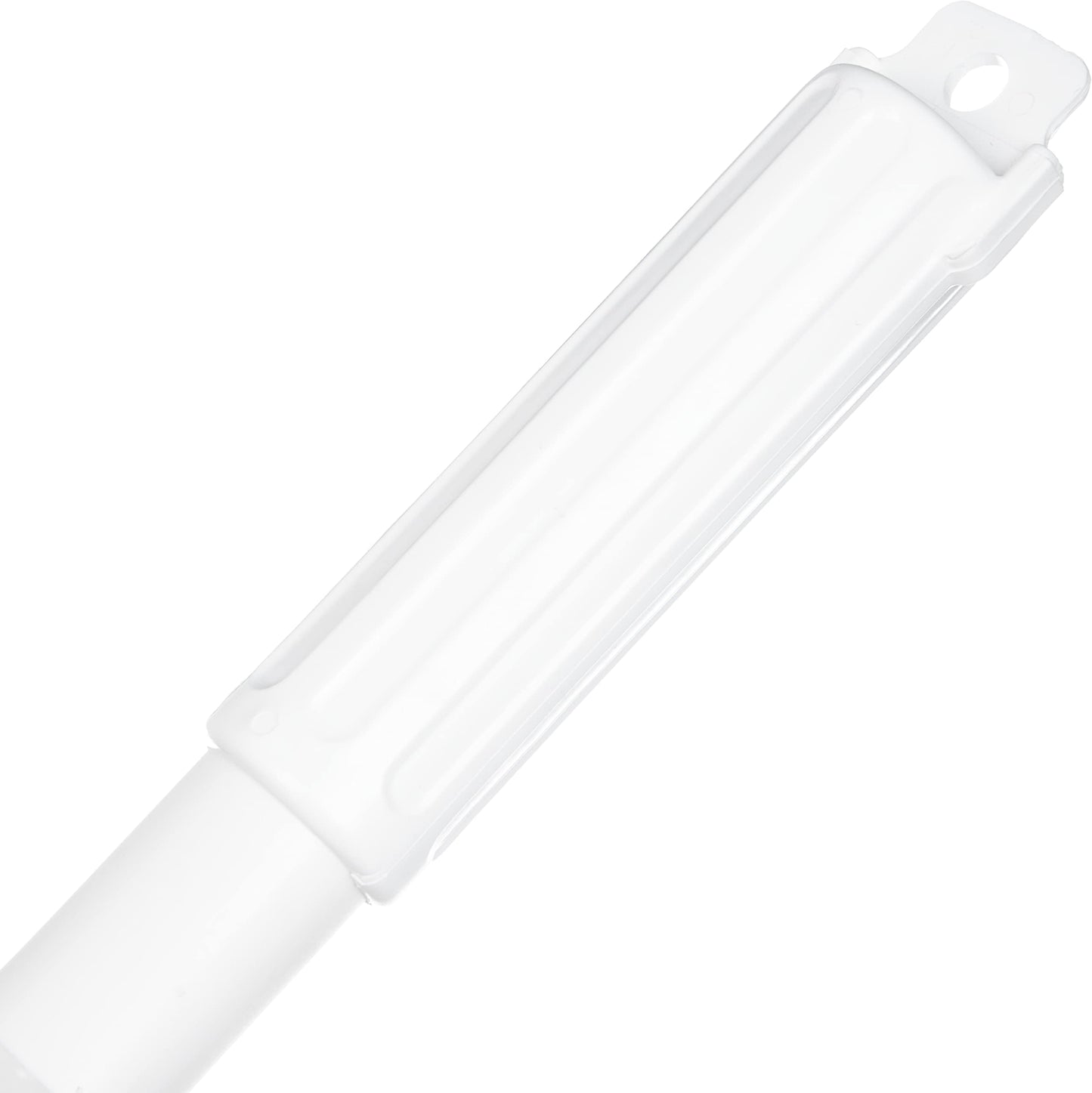 SPARTA Nylon Paddle Mixing Scraper, Food Safe, Waterproof with Long Handle for Large Batch Cooking and Cleaning, 40 Inches, White