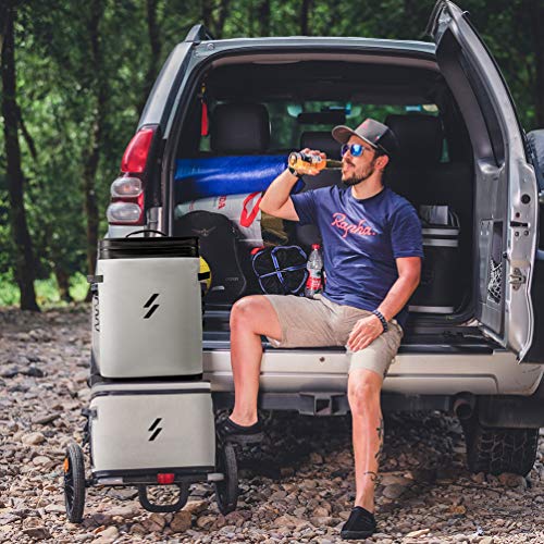 ROCKBROS Backpack Cooler Bag Insulated Leak-Proof Soft Cooler Waterproof 30 Can Portable Large Backpack with Cooler for Ca...