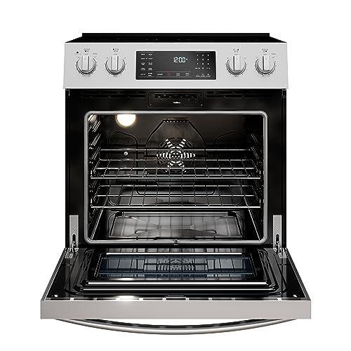 Kenmore Front Control Electric Range Oven with 5 Cooktop Elements with 7 Cooking Power Options, True Convection, Steam and...