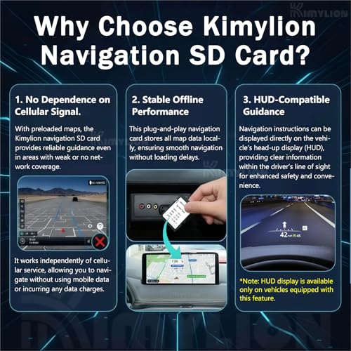Upgraded Navigation SD Card - KR9D66EZ1B, GPS SD Map Card Compatible with 2025-2026 CX-50/3 / CX-30 / CX-70, 2024-2026 MX-...