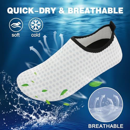 Barefoot Water Shoes for Women Men Non-Slip Yoga Socks Travel Slippers for Outdoor Beach Swim Surf Sport