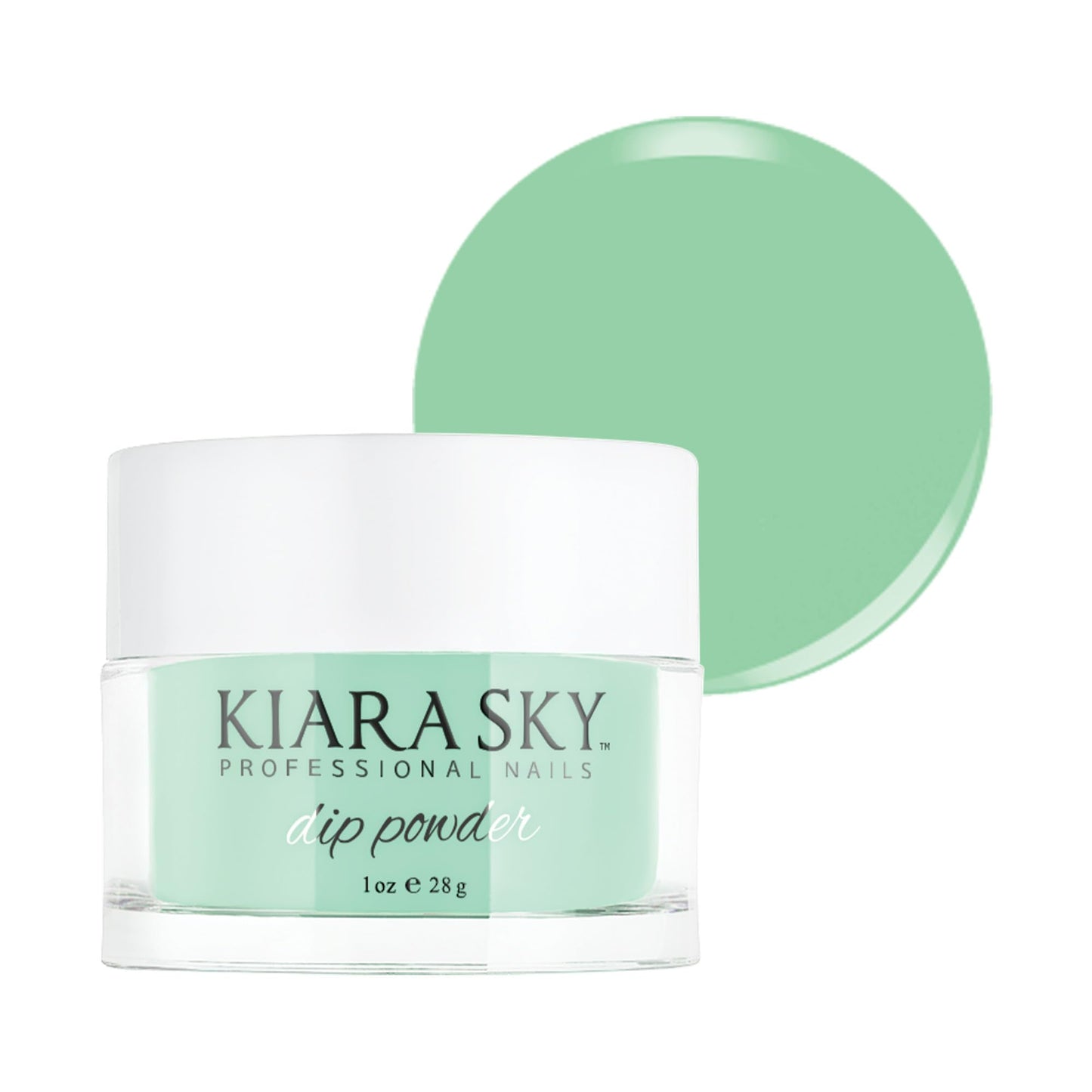 Kiara Sky Dip Powder Green Tones 1 oz, High Mintenance