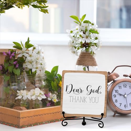 Living Room Table Decor, Shelf Decors Aesthetic, Christian God Home Decorations, Farmhouse Entry Way Table Home Decor, Boh...