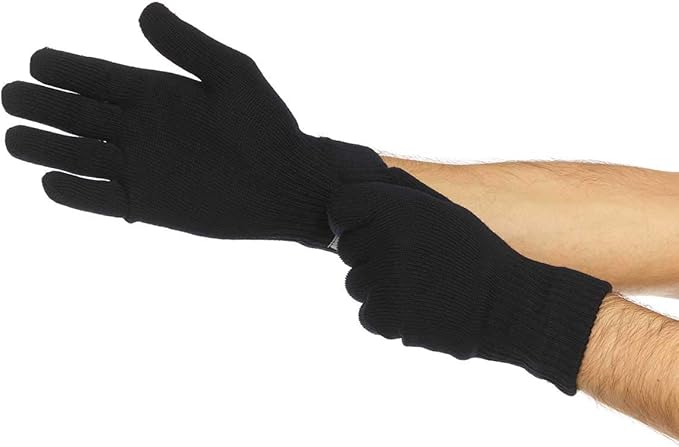 Merino Wool Glove Liner - Warm Base Layer - Ski Liner Glove - 3 Season Wear - Multiple Colors and Sizes