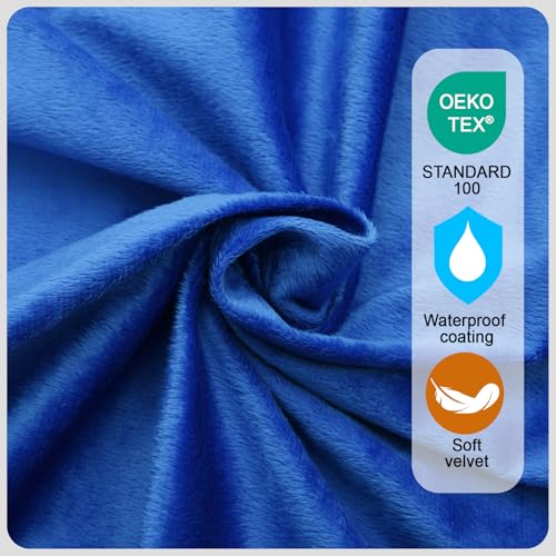 Memory Foam Camping Mattress pad, Comfortable Thick Floor Sleeping Mat for Adults with Waterproof and Non-Slip Bottom, Por...