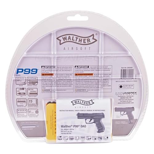 Umarex Walther P99 Blowback CO2 Powered 6mm BB Pistol Airsoft Gun