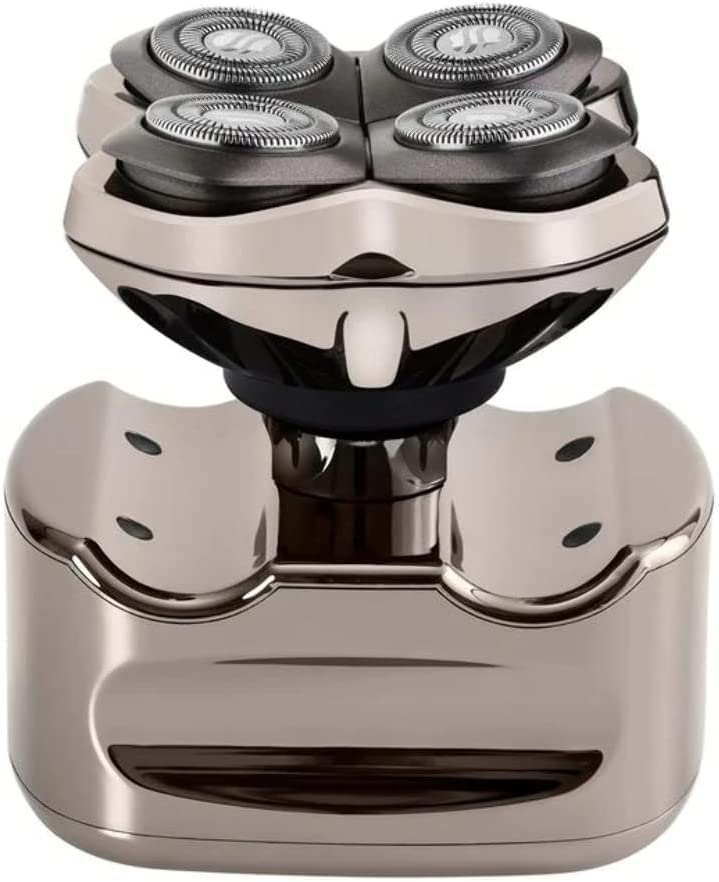 Skull Shaver Pitbull Platinum Pro:Head Shaver for Men - Bald Head Shavers with Wet/Dry Technology, Ergonomic Design, Travel Lock, and Accessories. Perfect Grooming Kit and Prime Gift for Men