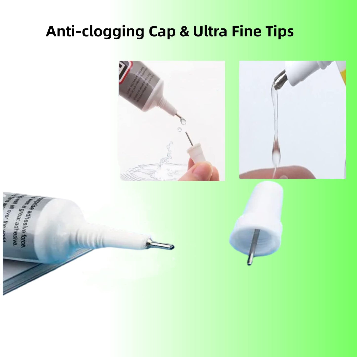 YiJieWZT B7000 15ml Clear Acrylic Super Glue, Gel, Waterproof, Flexible, Anti-Vibration, for Electronics, Textile, Shoe, Household
