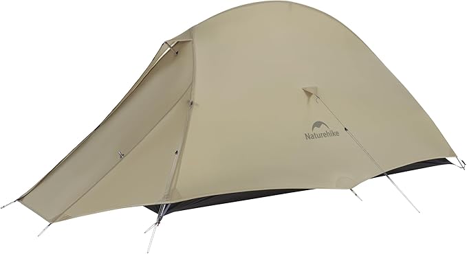 Naturehike Cloud-Up 1 Person Tent, Lightweight Backpacking Tents for One Man, Waterproof Ultralight One Person Tent for Ca...