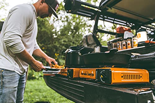 Seth McGinn's CanCooker Portable Cooktop - Butane Single Burner Stove with Carrying Case & Electronic Ignition - CSA Certi...