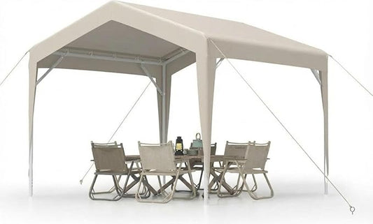 7 X 7 FT Pop Up Canopy,Portable Outdoor Canopy Tent with Rust-Resistant Frame & Waterproof UV Protection Canopy,Quick Setu...