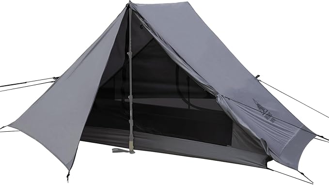 OneTigris HILLRIDGE Backpacking Tent, Waterproof Windproof 2 Person Tent, 20D SIL-Coated Nylon, Single Layer, Ultralight 3...
