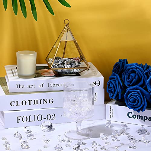 Hicarer 800-Piece Diamond Decorations - Acrylic Diamond Table Scatter Crystals for Vase Fillers, Party Decor (Clear, 30mm,...