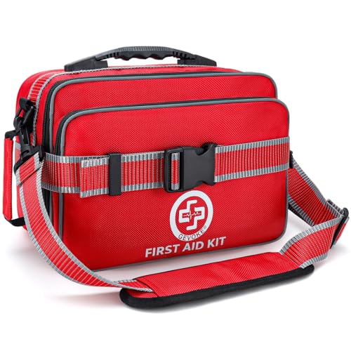 GEVOKE Professional 500 Piece Emergency First Aid Kit for Home, Car, Travel, Camping, Truck, Hiking, Sports, Office, Vehic...