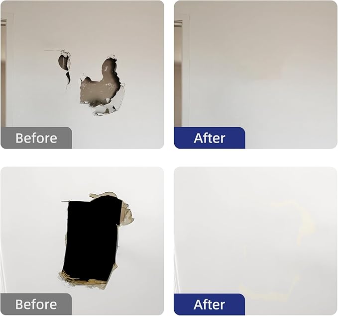 Drywall Repair Kit,Drywall Repair Panel 16” x16“,Sheetrock Repair Kit,Drywall Ceiling Repair,Large Hole Drywall Repair Kit