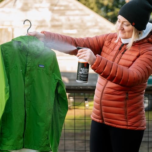 GEAR AID Revivex Durable Water Repellent (DWR) Spray for Restoring Waterproofing on Rainwear, Gore-TEX, Soft Shells, Wader...