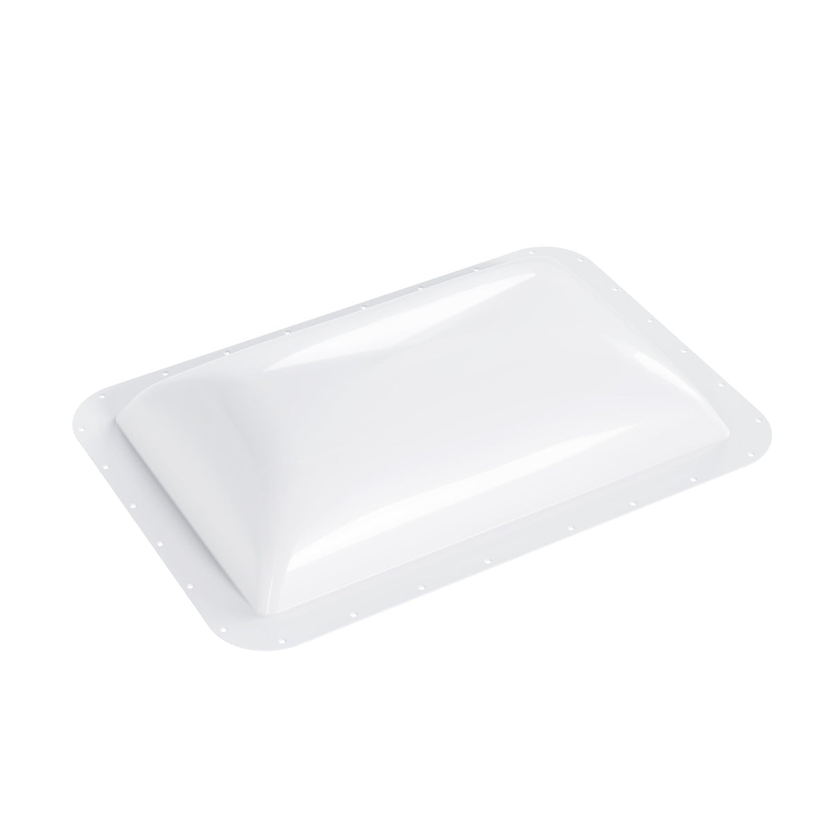 Kojem 18" x 26" RV Skylight Replacement Cover Compatible with RV Camper Food Truck Motorhome Roof Sunroof Fit Outer Dome Cover 14" x 22" RV Shower Skylight Openings Roof Vent Cover White