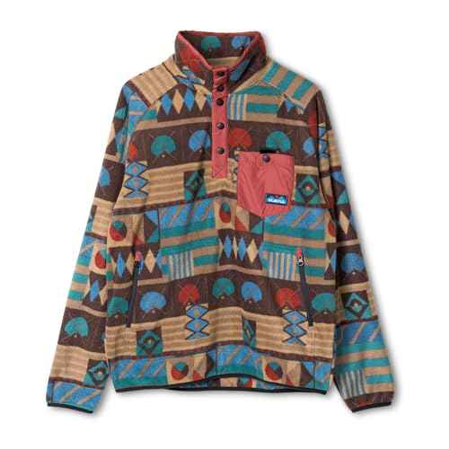 KAVU Men's Teannaway Printed Fleece Pullover