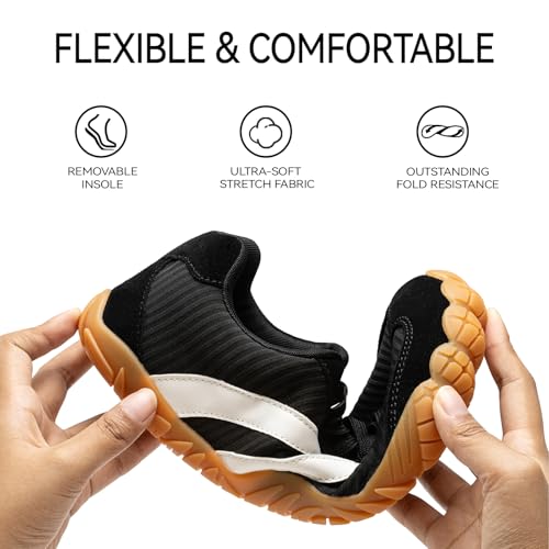Barefoot Shoes Women Casual Sneakers,Wide Toe Box Shoes Women Zero Drop Barefoot Shoe Men,Minimalist Trail Running Shoe,No...