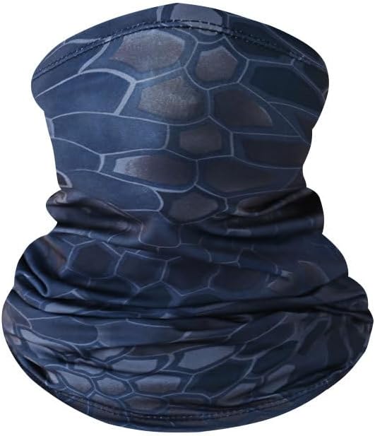 Camouflage Neck Gaiter Ice Silk Cycling Mask Summer Neck Sunscreen Scarf Hiking Headscarf Outdoor Sports Activities