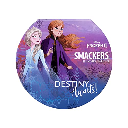 Lip Smacker Disney Frozen 2 Glitter Eyeshadow & Blush Makeup Palette, Melt For You Shimmer | Christmas Make Up Collection...