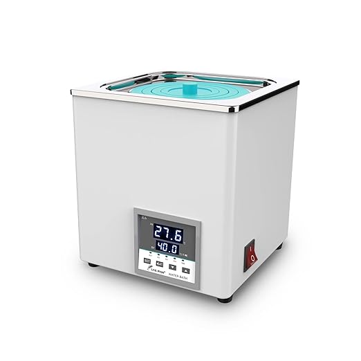 LAB FISH Lab Digital Water Bath 3L Capacity Thermostatic Heater Laboratory Heating Devices Stainless Steel