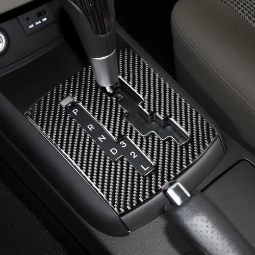 BETTERHUMZ Compatible with Hyundai Elantra MD 2008 2009 2010 2011 2012 2013 2014 2015 2016 Carbon Fiber Gear Shift Panel D...