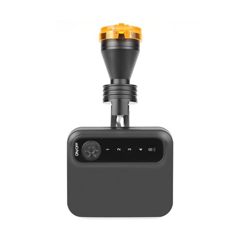 OUBO Clip-on Type 5W LED Headlight Magnetic Chuck Design Adjustable Brightness Headlamp with Extra Batteries for Loupe