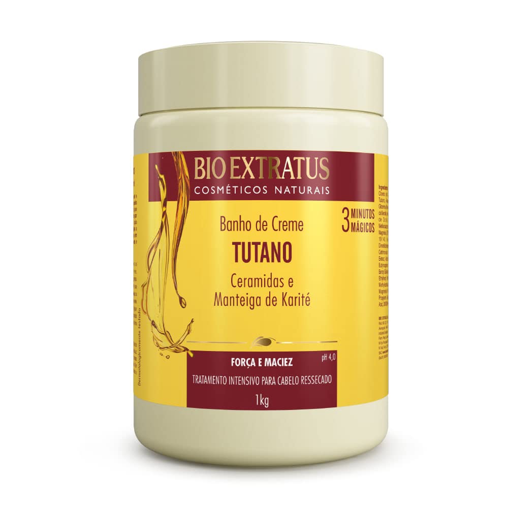 Bio Extratus - Linha Tutano (Forca e Maciez) - Banho de Creme 1000 Gr - (Bio Extratus - Marrow (Strength and Softness) Collectio