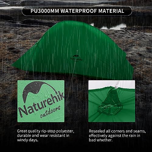 Naturehike Cloud-Up 2 Person Tent Lightweight Backpacking Tent with Footprint - Free Standing Ultralight Camping Hiking Ba...