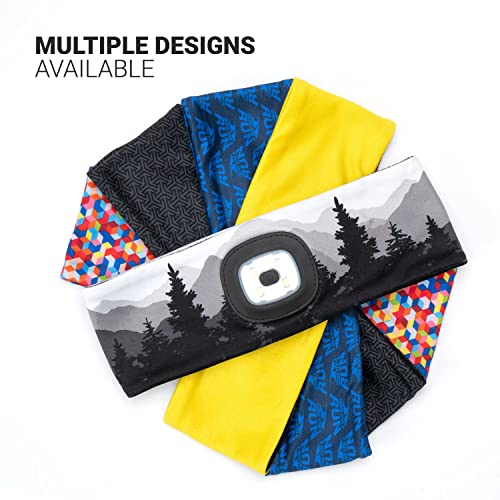 Gone For a Run Running LED Performance Fleece-Lined Reversible Beanies & Headbands | 3 Light Modes
