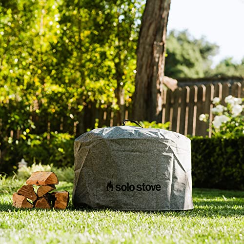 Solo Stove Yukon Shelter - Weather-Resistant Round Cover for Solo Stove Yukon Fire Pit and Accessories - PVC-Coated Polyes...