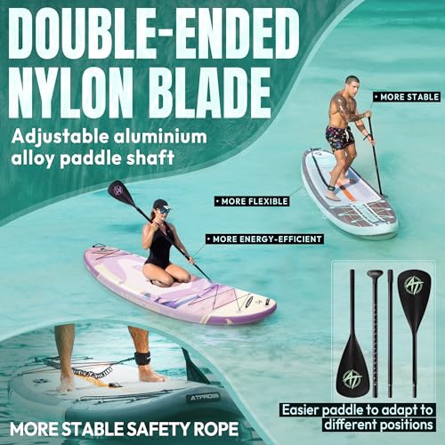 11'6"x35" Inflatable Stand Up Paddle Board 450LBS Weight Capacity Extra Wide Non-Slip Stable Deck Adult SUP,Premium Access...