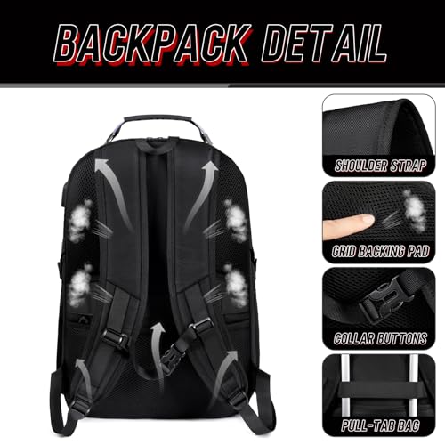 Z-MGKISS Travel Backpack,Extra Large Travel Laptop backpack, Travel Backpack for Men Women with TSA Airline Approved Lugga...