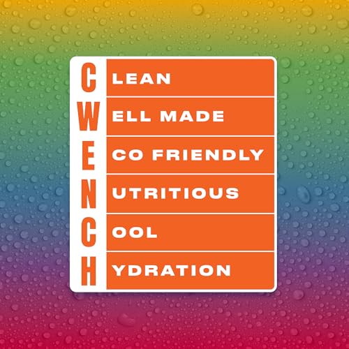 Cwench Hydration Ready To Drink Rainbow Swirl 12x16.9oz