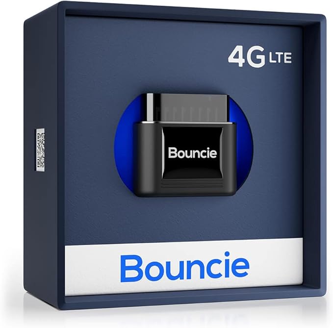 Bouncie GPS Tracker for Vehicles with Real-Time Location, Route History, Speed Monitoring, Geo-Fence & Accident Notificati...
