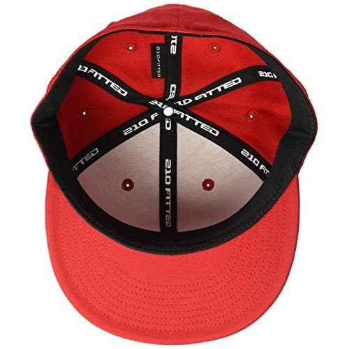 Flexfit Premium 210 Fitted Flat Brim Baseball Hat