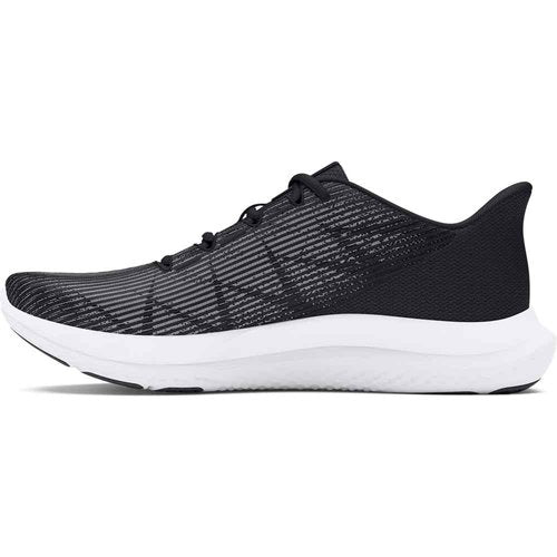 Under Armour Women's Charged Speed Swift, (001) Black/Black/White, 8.5, US
