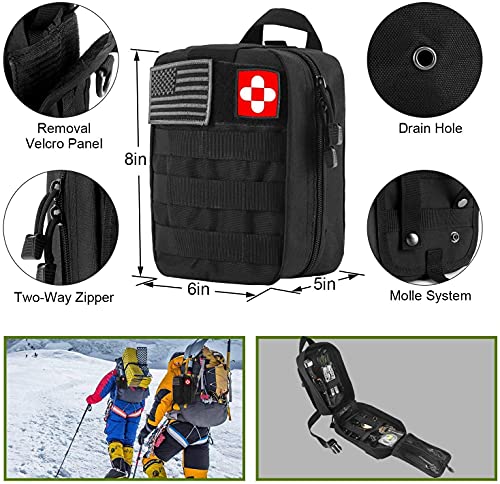 Survival Kit, 32 in 1 Professional Emergency Survival Gear Equipment Tools First Aid Supplies with Molle Pouch Gifts Ideas...
