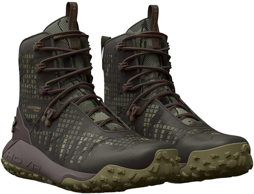 Under Armour Whitetail HOVR Dawn 2.0 Waterproof Boots UA Forest AS Camo/Maverick Brown/Bayou 3025573-901