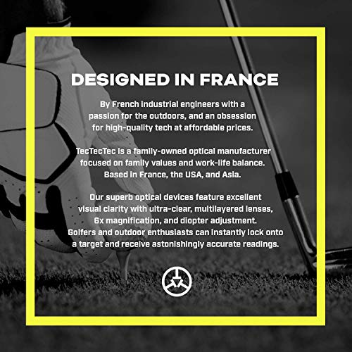 TecTecTec ULT-G Stylish, Lightweight and Multi-Functional Golf GPS Watch, Durable Wrist Band with LCD Display, Worldwide P...
