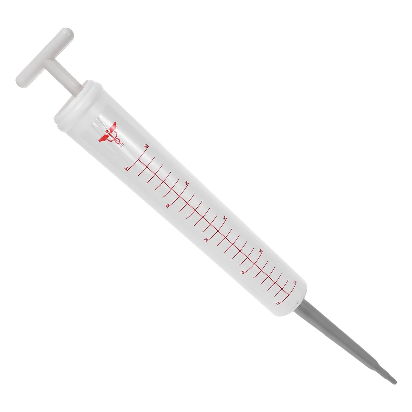 BESTOYARD Giant Toy Syringe Novelty Fake Injector Halloween Prop 20 Inches White for Halloween Party Decorations and Doctor Cosplay