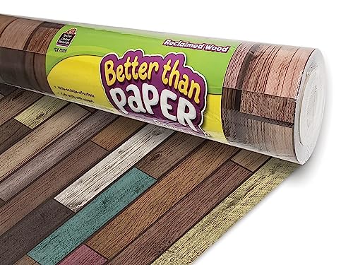 Teacher Created Resources Reclaimed Wood Better Than Paper Bulletin Board Roll (TCR77399)